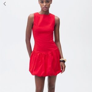 Mango Red Women's mini dress